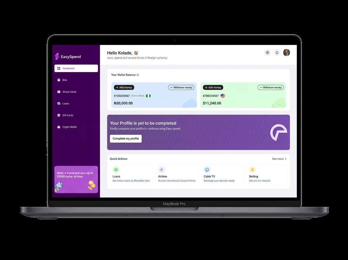 EasySpend project preview
